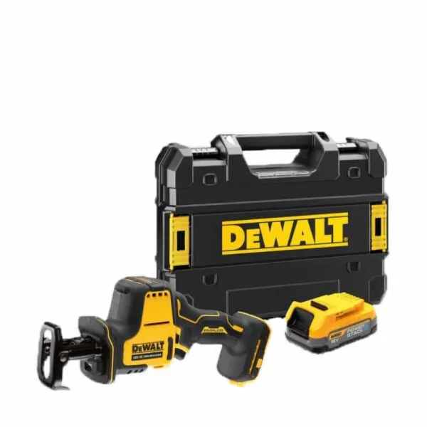 Dewalt レシプロソー 18V XR コンパクト 1x バッテリー