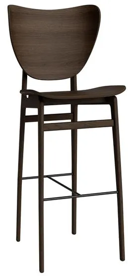 NORR11 エレファント バースツール H75 cm ダークスモークドオーク