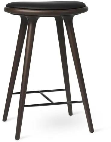 Mater ハイスツール バースツール ダークステインブナ 69cm