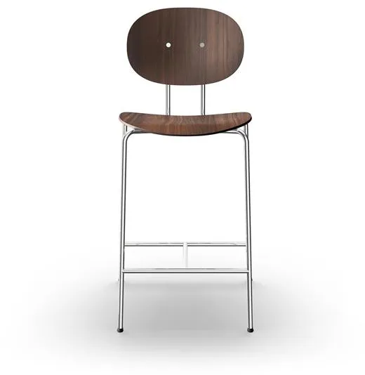 Sibast Furniture ピート・ハイン バースツール クローム ウォールナット