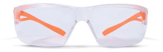 Zekler 保護メガネ クリア 36 Hi-Vis オレンジ