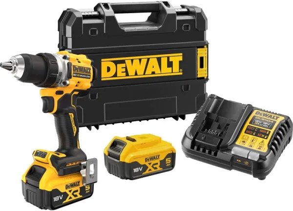 DeWalt 18V ドリルドライバー、TSTAK 2 x 5Ah