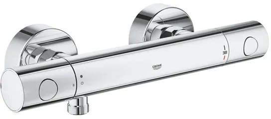 Grohe Grohtherm 800 Cosmopolitan シャワー用サーモスタットミキサー、クロム