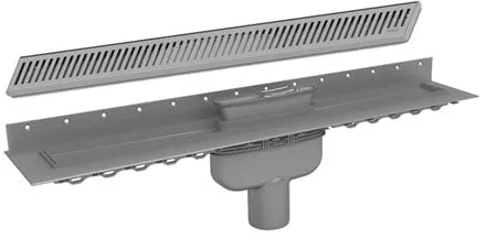 Purus Line 床排水セット 800 mm 垂直