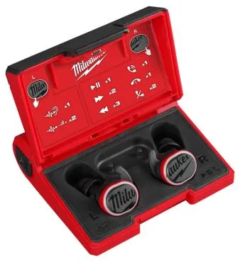 Milwaukee Bluetooth対応イヤープロテクター L4 RLEPB-301 - 充電式