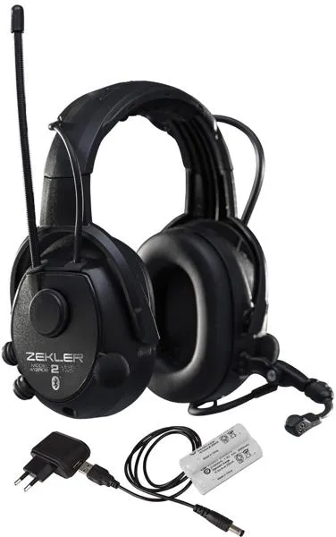 ZEKLER ヘッドホン 412RDB(バッテリーと充電器付き)