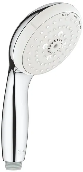Grohe Tempesta 100 ハンドシャワー、3 種類のスプレーパターン、クロム