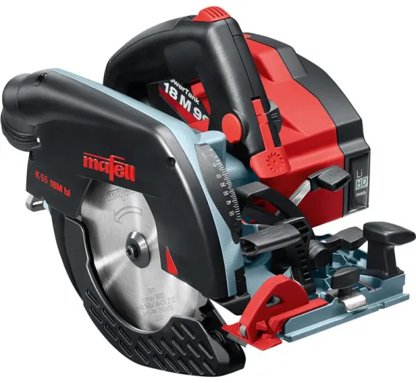 Mafell 充電式ハンドサー K 55 18M bl PURE T-MAX ケース入り