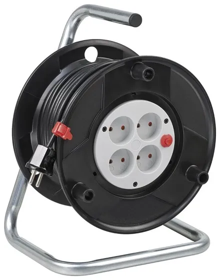 Brennenstuhl ケーブルドラム Basic アースなし PVC 25m