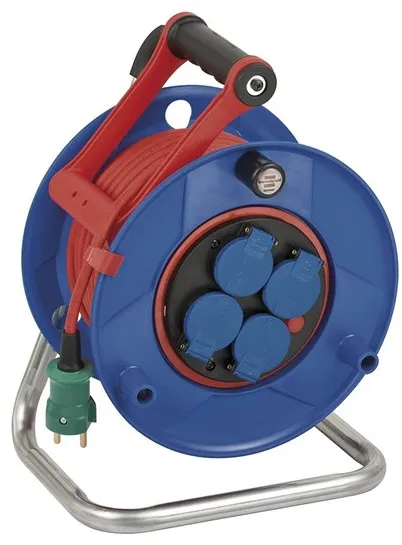 Brennenstuhl ケーブルリール 25m アース付き Bremaxx ケーブル