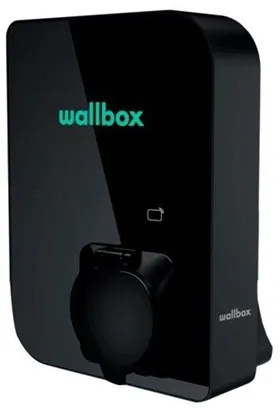 Wallbox Copper SB 充電ボックス Wi-Fi 11 kW タイプ1および2、ブラック