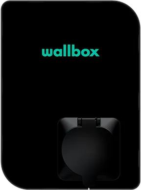 Wallbox Copper SB 充電ボックス Wi-Fi 22 kW タイプ1および2、ブラック
