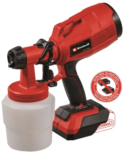Einhell TC-SY 18/60 Li コードレス塗装スプレー 18ボルト（バッテリー・充電器なし）