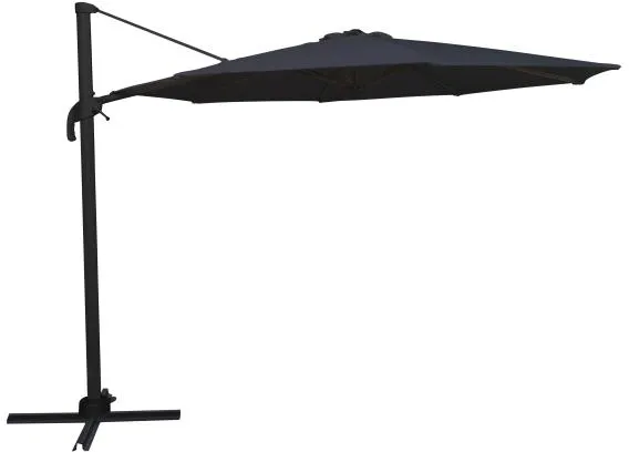 ローマ パラソル 360回転 ネイビー 250cm