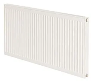 Purmo コンパクトバルブラジエーター 11 - 400 x 1400 mm, RAL 9016, ホワイト