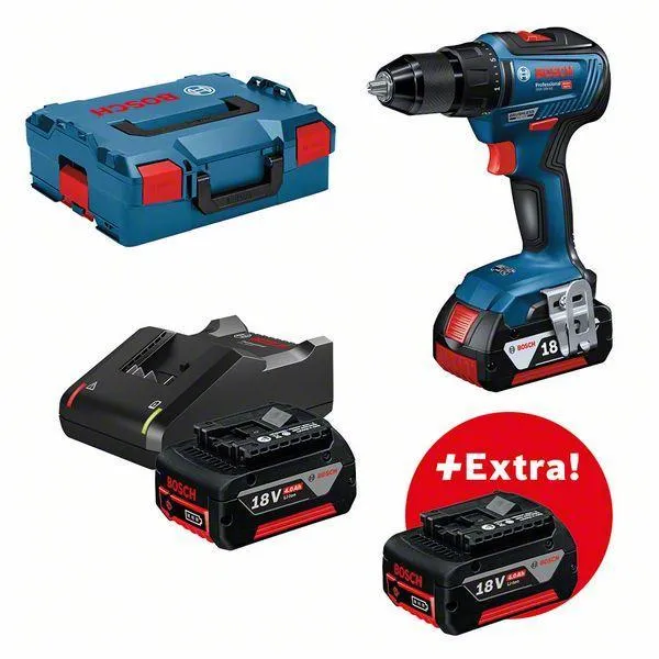 Bosch 充電式ドリルドライバー GSR 18V-55 3X4AH L-BOXX