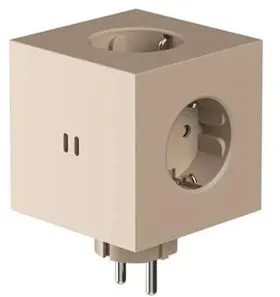 Avolt Square 2 電源タップ ベージュ