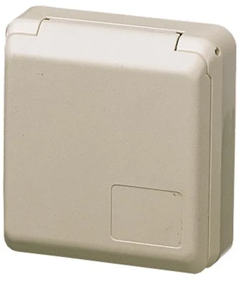 Mennekes CEE 壁掛けソケット 5 極 32A 400V IP44 6H 4120