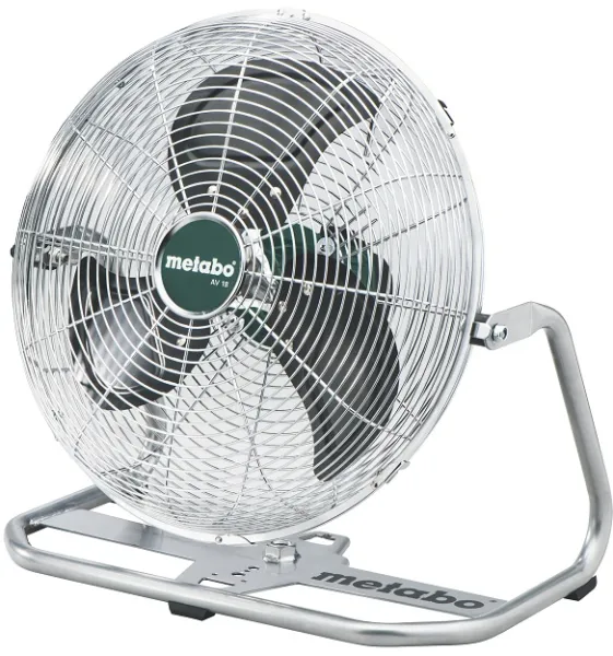 Metabo コードレスファン AV 18 - 18 ボルト